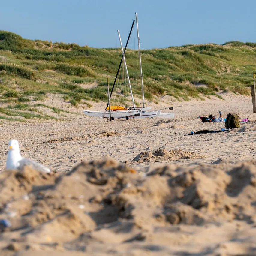 Het strand en de duinen bij Julianadorp, waar je de rijscholen in Julianadorp kunt vergelijken